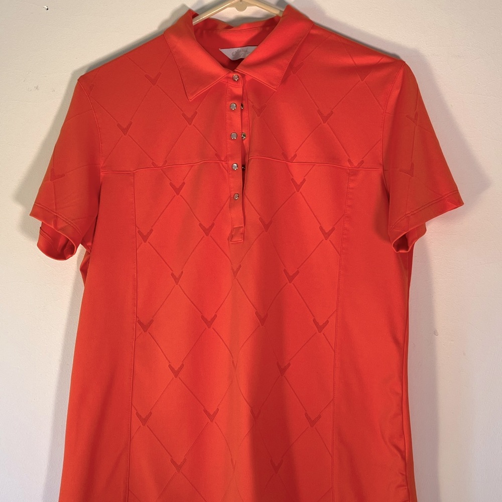 Callaway Coral Golf Shirt